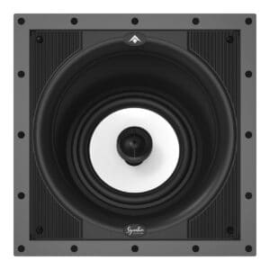 Caixa de embutir Absolute SIG L5i, frontal, sem grelha, com tweeter pivotante ao centro
