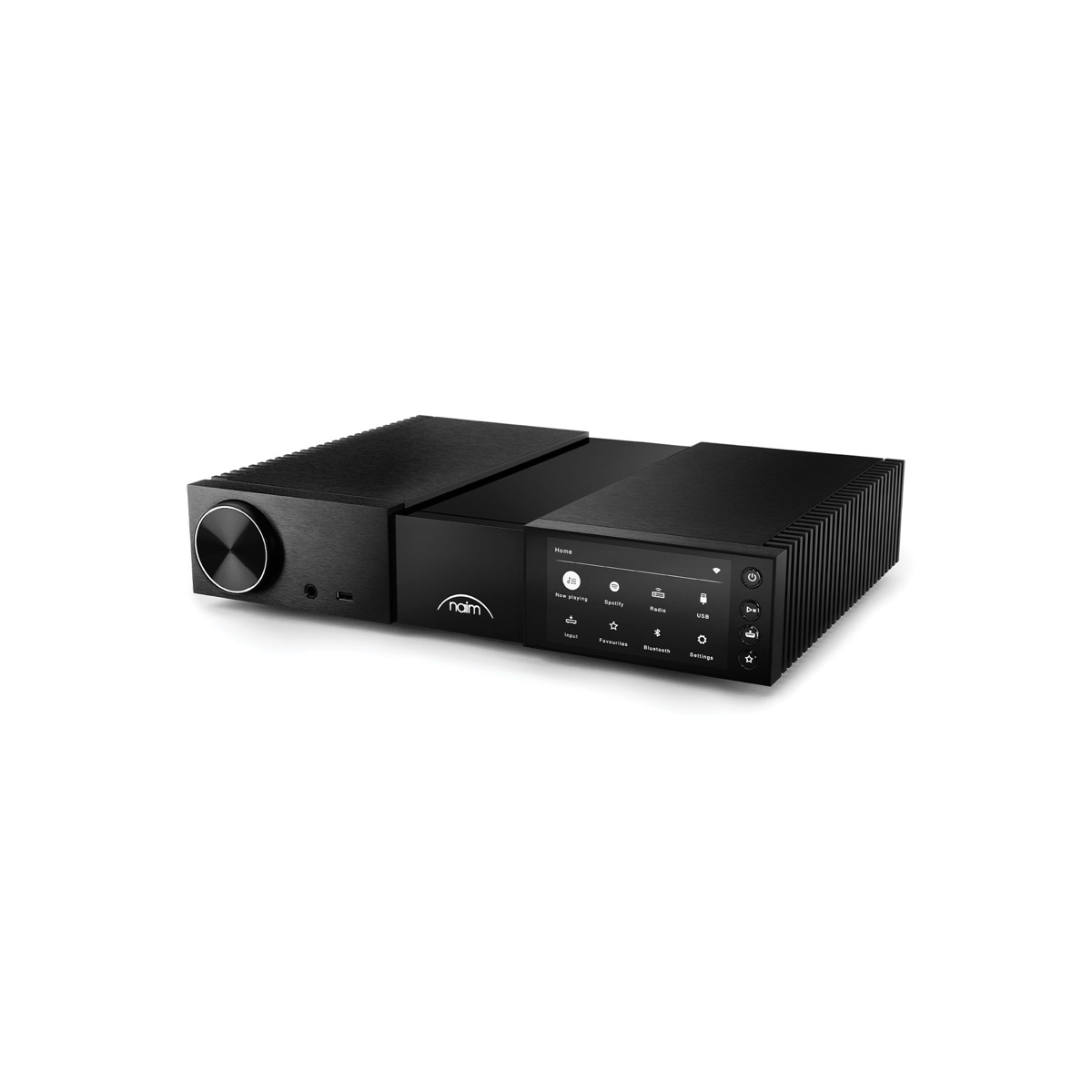 Pré-amplificador com streamer Naim NSC 222, da linha New Classic 200 Series