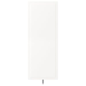 Subwoofer invisível Sonance IS10-2W: painel alto e estreito, branco e liso